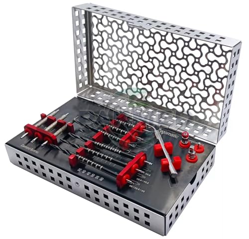 MEDESA Dental Implant Zygomatoc Kit For zygomatic implant placement zygomatic implant socket preparation Zygoma Bone Zygomatic Implant kit Depth Gauge & Torque Wrench