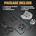 RUIANOMG Timing Belt Kit with Water Pump Replacement For Honda Civic 1.7L Engine 2001 2002 2003 2004 2005, Replace TCK312, TBK312, WP4034