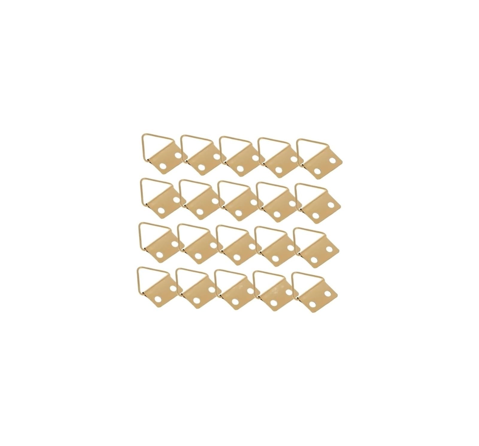 FGJsfhrDTU Picture Hanging Hooks, Picture Hanging Wall Hooks Golden 2.30x1.80x0.20cm 200 pcs