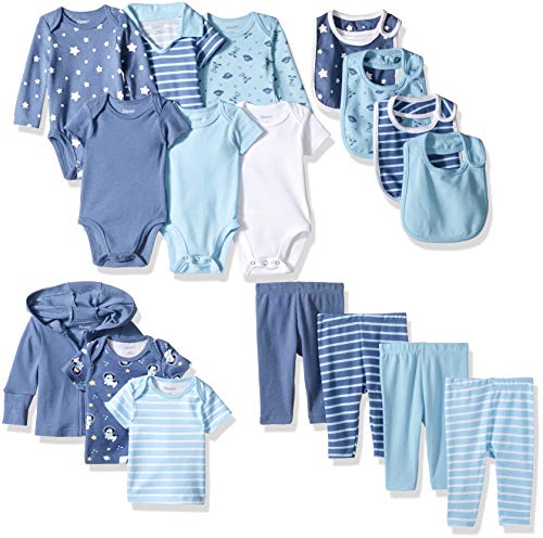 Hanes Ultimate Baby Flexy-17 Piece Warm Weather Essentials Set