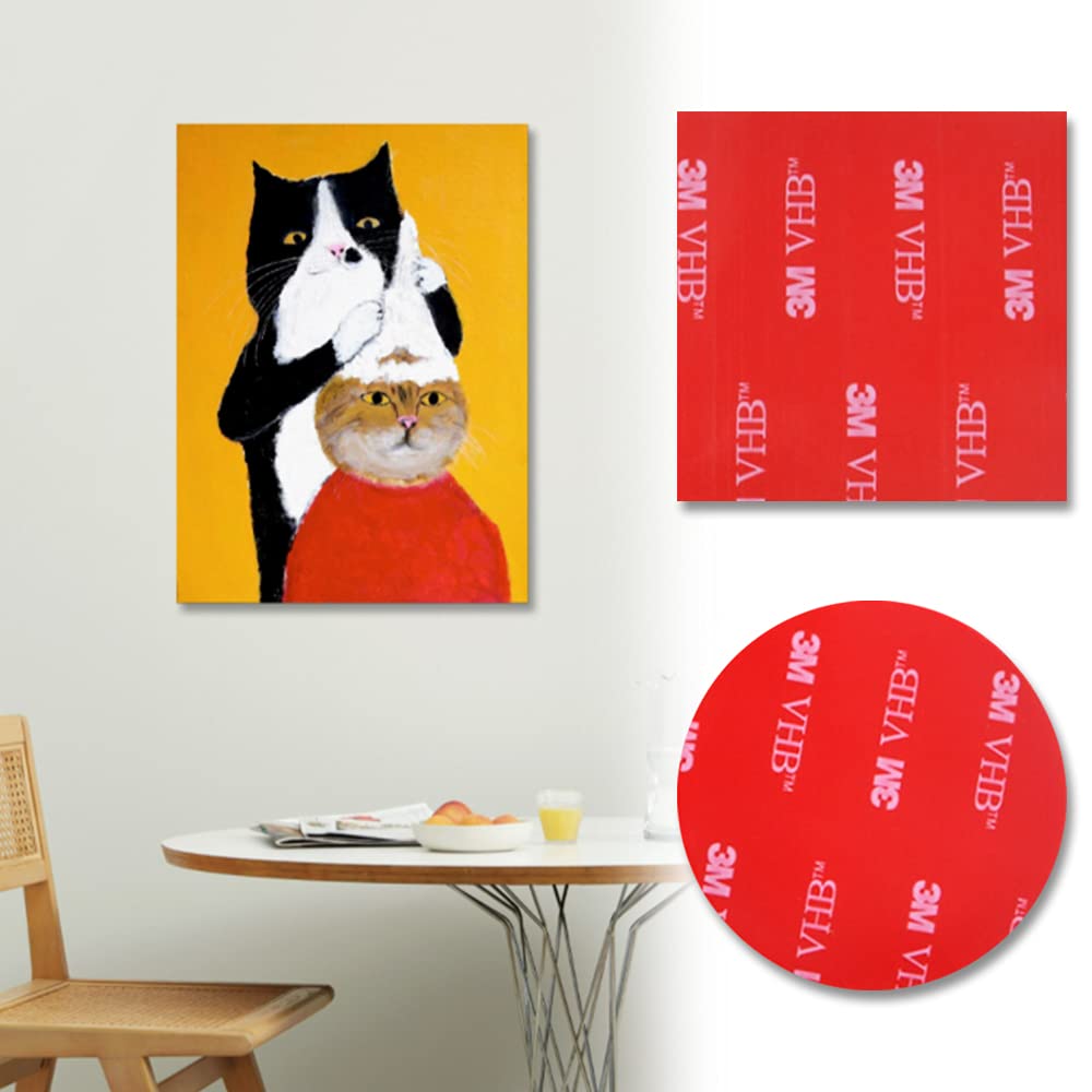 Suqare Lot De 50 Coussinets Adhésifs Double Face En Mousse