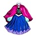 Disney Anna Costume for Kids - Frozen Size 5/6 Multi