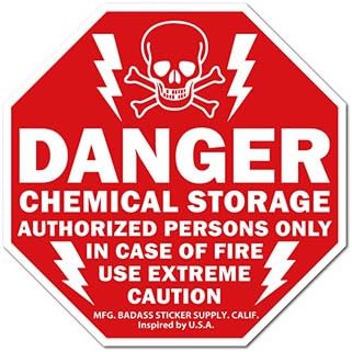 Amazon Rg Sf Sticker アメリカン ステッカー Vintage American テイスト 危険 Danger ステッカー デカール 車 バイク