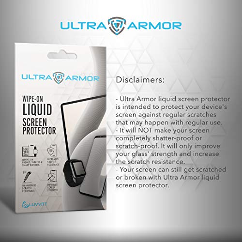 Ultra Armor UANANONO Liquid Glass Screen Protector For All Smartphones Tablets And Watches Wipe thumb #5