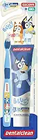 Dentalclean Gel com Flúor + Escova Macia Bluey