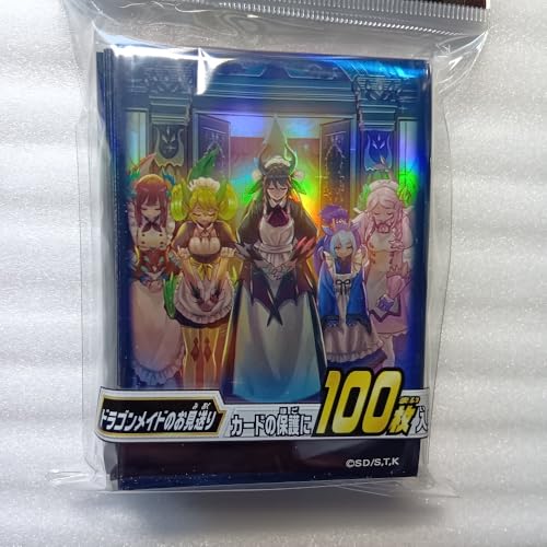 遊戯王 プロテクター ドラゴンメイドのお見送り　スリーブ 未開封　25個 Amazon.co.jp: 日本語版 デュエリストカードプロテクター ドラゴン