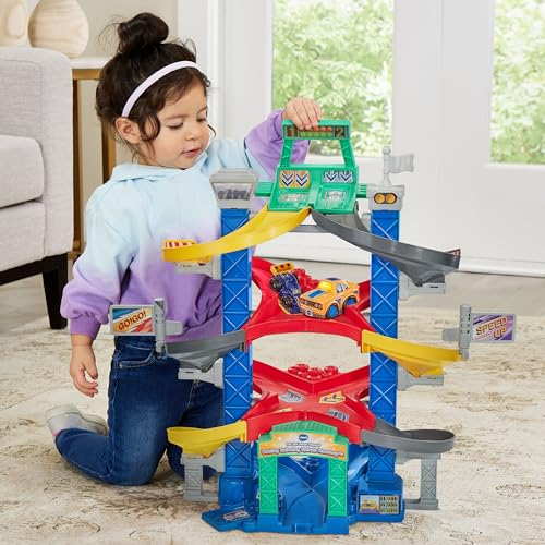 VTECH TUT TUT BOLIDES SERIE PRO SUPER TOUR DUO CHALLENGE + LENNY AS DU CIRCUIT - vue 9