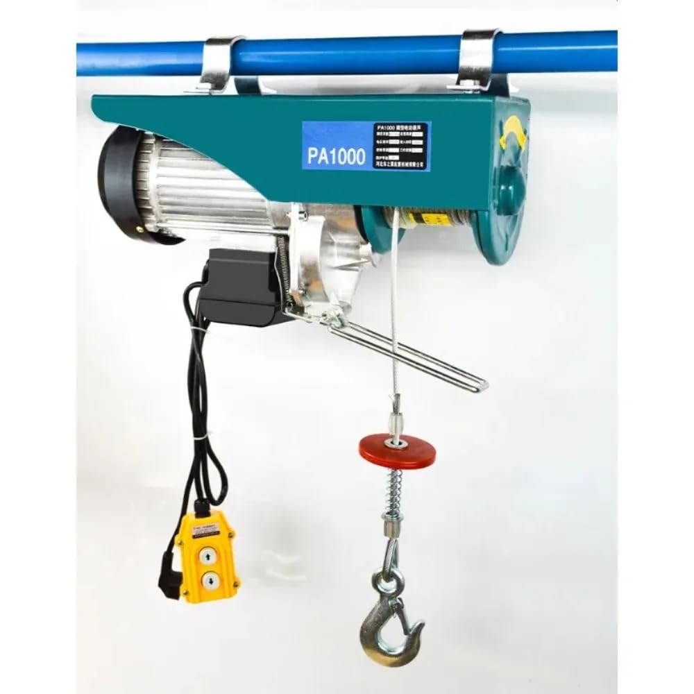 Seilhebezug Mikro-Elektro-Hebezeug, 220 V, Kran, Heimdekoration, kleines Heben flaschenzug | 200KG Small bracket