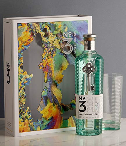 No. 3 Gin - London Dry Gin Gift Box With High-Ball Glass - Whisky – Bild 5