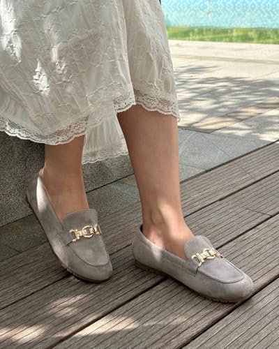 Image of VERDASCO Women's Loafers Comfort Slip-Ons Flat Work Shoes Casual Moccasins Penny Loafers Lady Dress Shoes