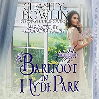Barefoot in Hyde Park Audiolibro Por Chasity Bowlin arte de portada