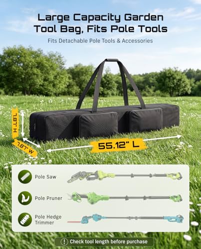 Image of SEESII Universal 55-Inch Pole Storage Bag for Any Pole Tool