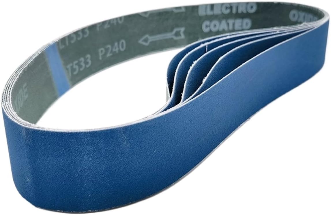5PCS 915mm Sanding Bands 50 x Belt 2" 36" Fused Zirconia Alumina Abrasive Belts Polishing Metal Mix Pack(180)