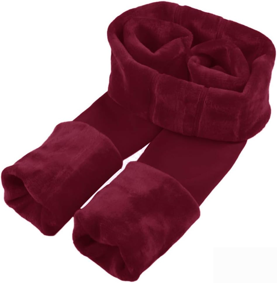 Laeyzuo Women's High Waisted Fleece Lined Leggings Pants Winter Elastic Warm Thick Tights