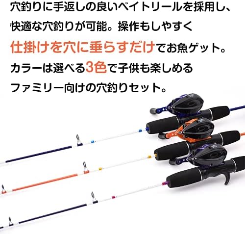 Amazon テトラロッド ファイブスター カラフル テトラ セット 110 ブルー 探り釣り 穴釣り ちょい投げ 竿 Five Star ロッド リールセット Amazon テトラロッド ファイブスター カラフル テトラ セット 110 ブルー 探り釣り 穴釣り ちょい投げ 竿 Five Star ロッド リールセット