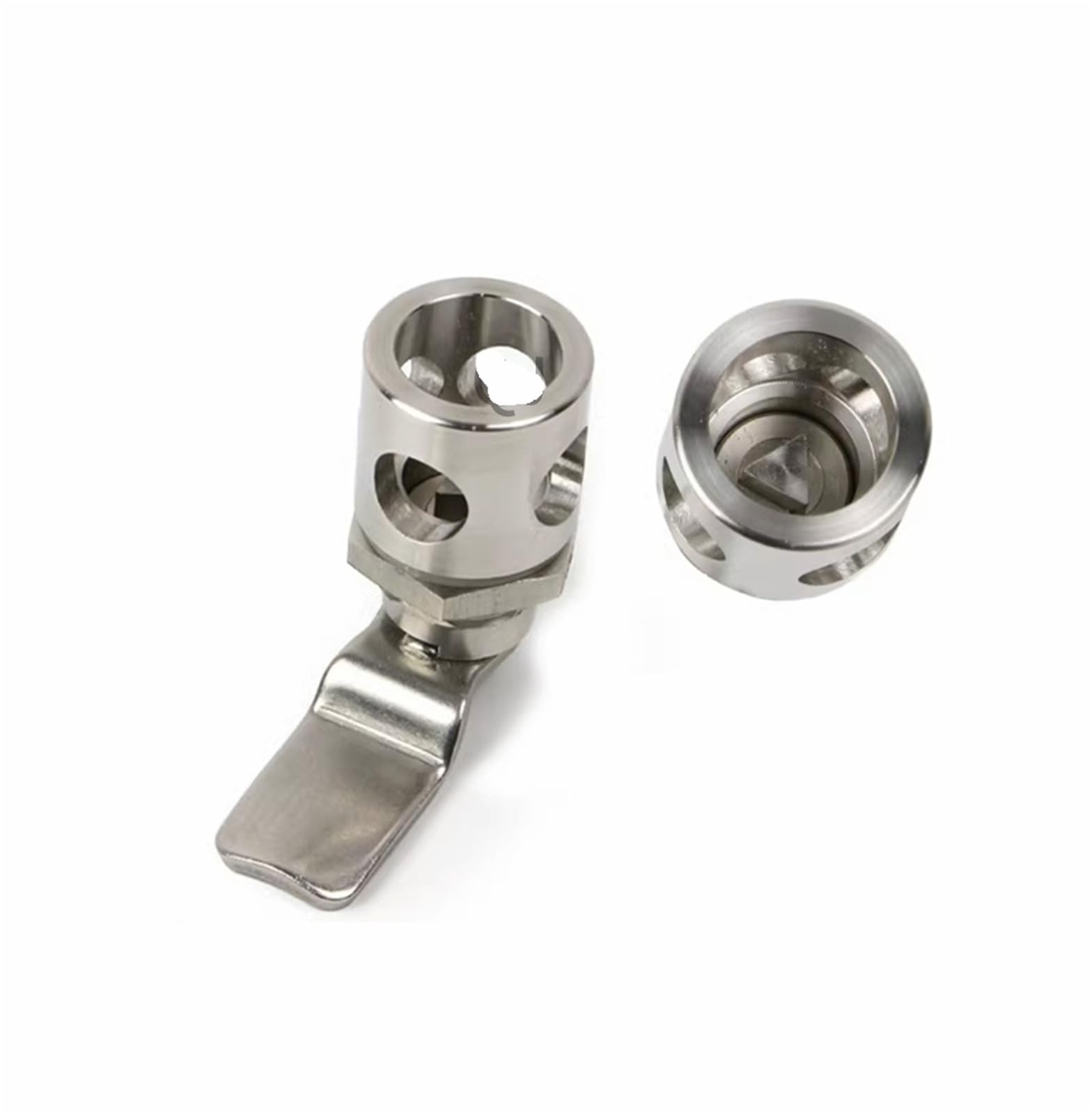 Serrure à languette MS763 double fermeture circulaire 4 trous