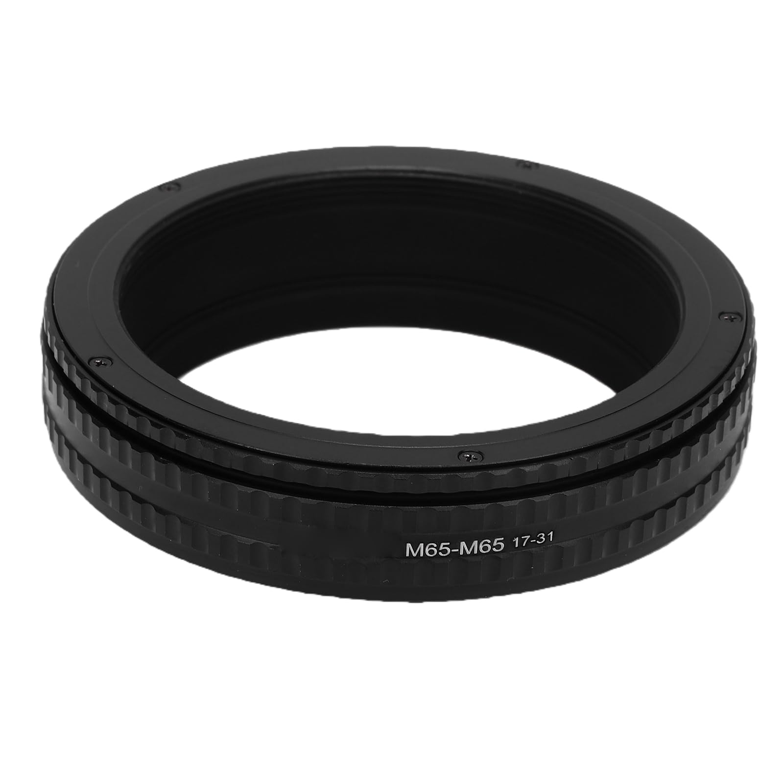 Adaptador helicoidal de Enfoque, Adaptador helicoidal Macro M65 Accesorio de Tubo Macro Ajustable de 17-31 mm para entusiastas de los fotógrafos