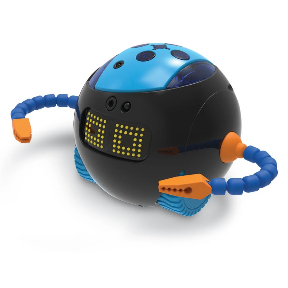 Learning Resources Cooper Robot STEM Individuale LER3119, da 5 Anni, Programmazione Senza Schermo, Gioco Educativo USB Ricaricabile