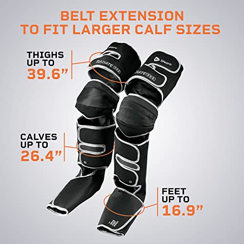 Lifepro Leg Massager - Foot And Leg And Calf Compression Massager For Circulation - With Heat And Compression For Pain Relief (Radiate Pro) #TOP5
