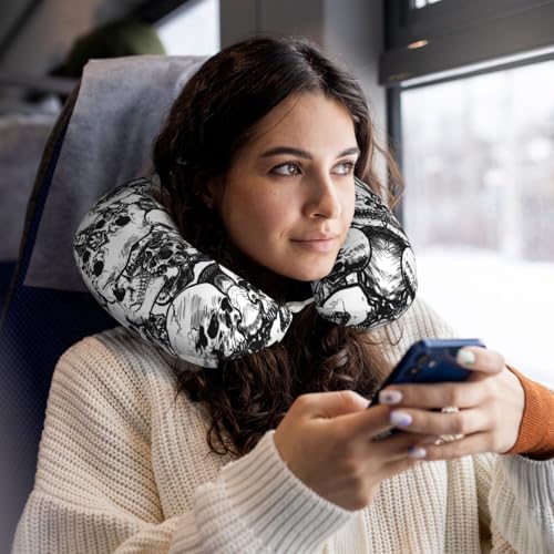 Almohada de Viaje para Cuello y Hombros de Poliéster miniatura 6