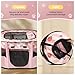 WAKERUG Foldable Pet Playpen, Portable Dog Cat Kennel Cage, Indoor/Outdoor Pop up Pet Tent Fence, Rectangle Delivery Room Pets Tent for Puppy Dog Kitten Cat, Pink WAKERUG Foldable Pet Playpen, Portable Dog Cat Kennel Cage, Indoor/Outdoor Pop up Pet Tent Fence, Rectangle Delivery Room Pets Tent for Puppy Dog Kitten Cat, Pink