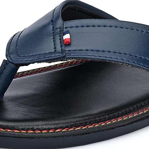 Image of Centrino Men's Slipper |Flip-Flop Slippers | Luxurious Comfort Every Step | Slip-On Ease, Minimalist Design | Perfect for Beach Days, Poolside Lounging, and Casual Wear (1302)
