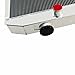 EGINCOOLER 4 Row Core Aluminum Radiator for 1947-1954 Chevy Truck Fleetline Fleetmaster 3100 3600 3700 3800 3900 L6 1948 1949 1950 1951 1952 1953