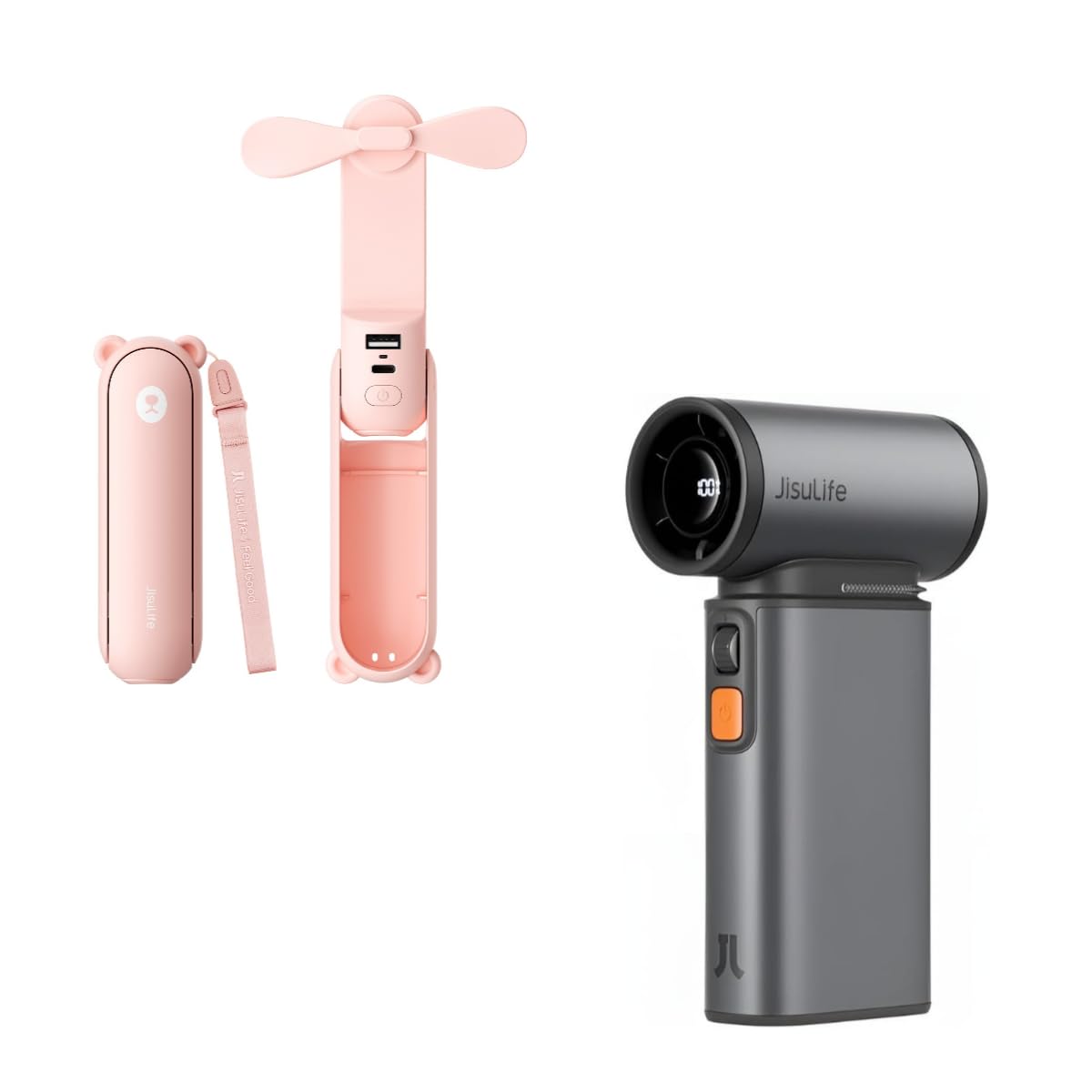 Ventilateur turbo portable JISULIFE idéal pour rester au frais en voyage