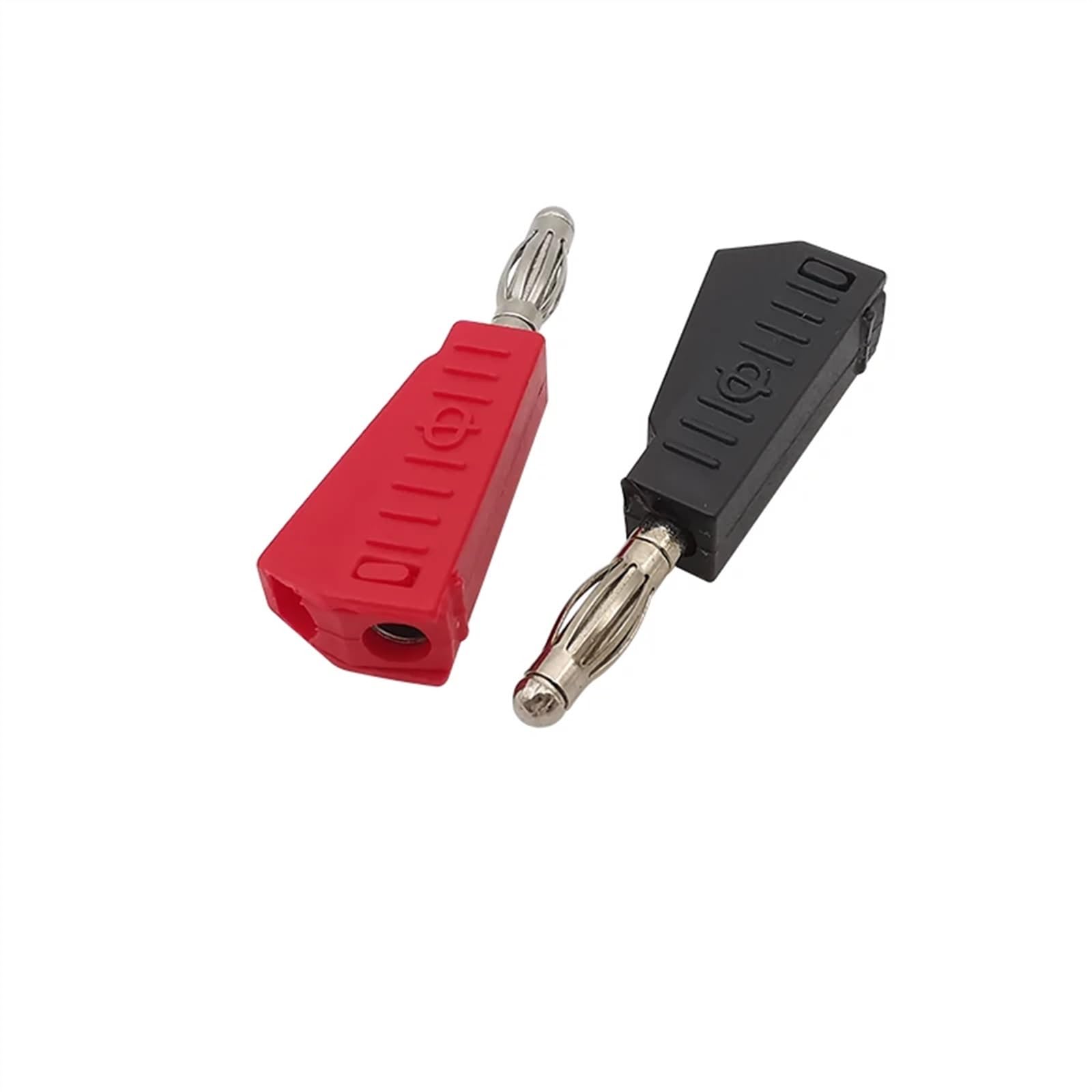 Connecteur de fiche banane rouge et noir de 4mm, fiches de Test de Type soudure empilables, adaptateur de connecteurs mâles banane, 20 pièces/lot
