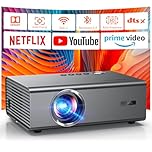 4K Smart Projector for Bedroom | 1200 ANSI, Compatible with Netflix & HDR10 | KOGATA AI Auto Focus, 6D Keystone, 100%–50% Zoom, WiFi 6 & Bluetooth 5.3 | Outdoor & Indoor Home Cinema Projectors