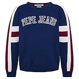 Halsausschnitt sowie Bündchen und Saum gerippt