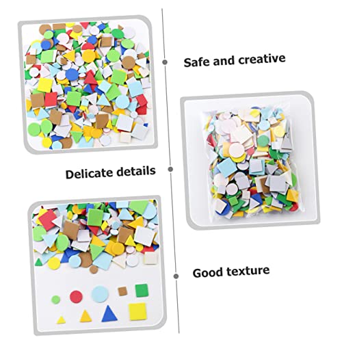 VILLCASE 1 Adesivos De Esponja Geométrica Adesivos De Formas De Geometria Adesivos De Formas Geométr