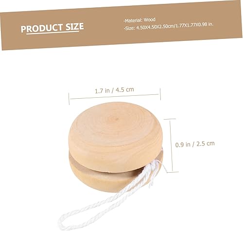 Miniatura 5 de WHAMVOX 10pcs Graffiti Yo-yo Wood Yoyo Balls Yo Yo s for Adults Beginner Yoyo Balls Yoyo Professional Trick Yoyo Yoyo Kid Yoyo Toys for Kids Woody