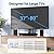 PERLESMITH Swivel Universal TV Stand for 37-80 inch LCD OLED Flat/Curved Screen TVs-Height Adjustable Table Top Center TV Stand with Wire Management, VESA 600x400mm up to 88lbs
