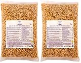 Pinoli naturali 1 kg nut&me | Pinoli sgusciati | Ideali per il pesto | Non tostati | (Confezione da 2)