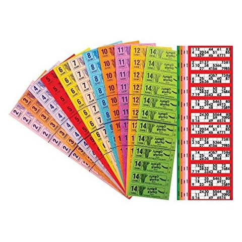 1500 12 To View Bingo Booklets - 3 Games Cover