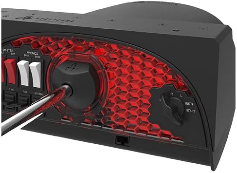 Honeycomb Aeronautical Sierra TPM Module with Trim Wheel Bundle with Alpha Flight Controls Yoke & Switch Panel (2 Items)