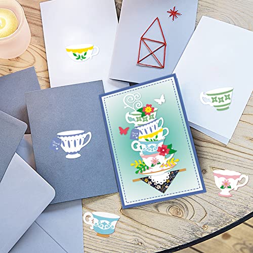 BENECREAT Tea Cup Frame Metal Die Cuts - Image 4
