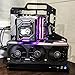PC Test Bench Open Air Computer Frame Case Aluminum Frame Chassis Rack DIY Computer Motherboard Case Rack Support ITX/MATX/ATX Motherboard Models Portable ATX Chassis Bracket