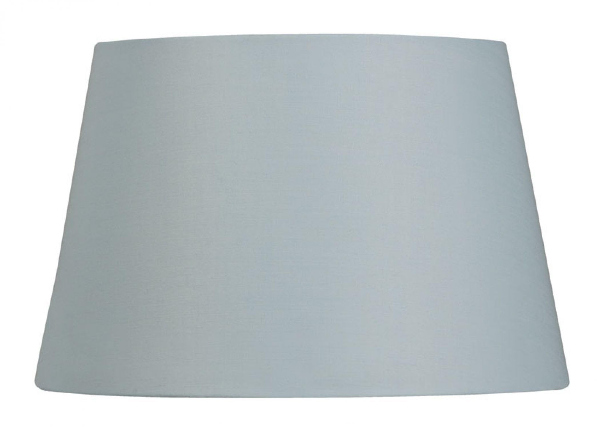 Oaks Lighting Blue 14-Inch Cotton Drum Shade, Light