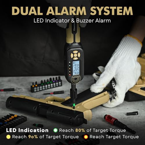 CHEERSONIC Digital Torque Screwdriver 1/4 Drive