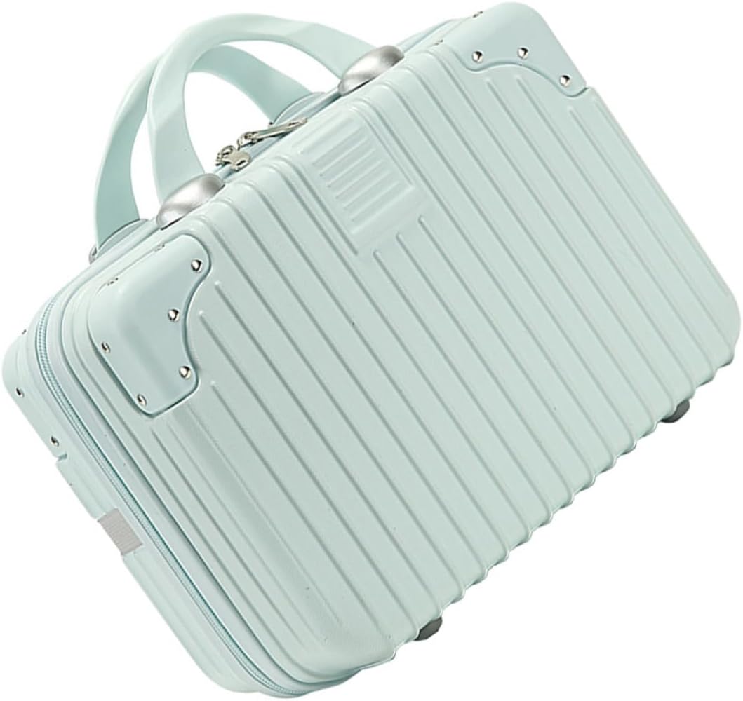 Travel Makeup Case Capacity Cosmetic Organizer with Easy Clean Design for Travel and Home Use Portable and Space Saving Storage Box