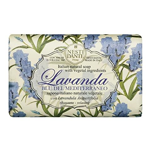 NESTI DANTE Lavanda, Blu del Mediterraneo Soap 150 g (Single) Cover