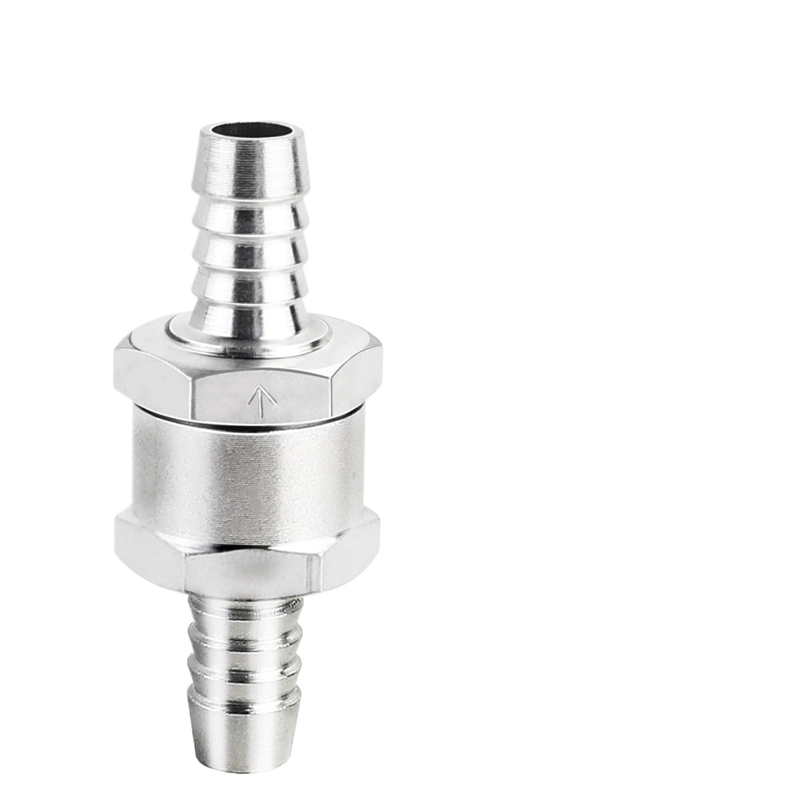 Uyzndkvsi One Color 3/8" 10Mm Check Valve 1-Way Aluminium Inline Non Return Check Valve