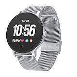 YoYoFit Smart Fitness Watch with Heart Rate Monitor, Waterproof Fitness Activity Tracker Step Counter with Music Player Control, Customized Face Look GPS Pedometer Watch for Women Men