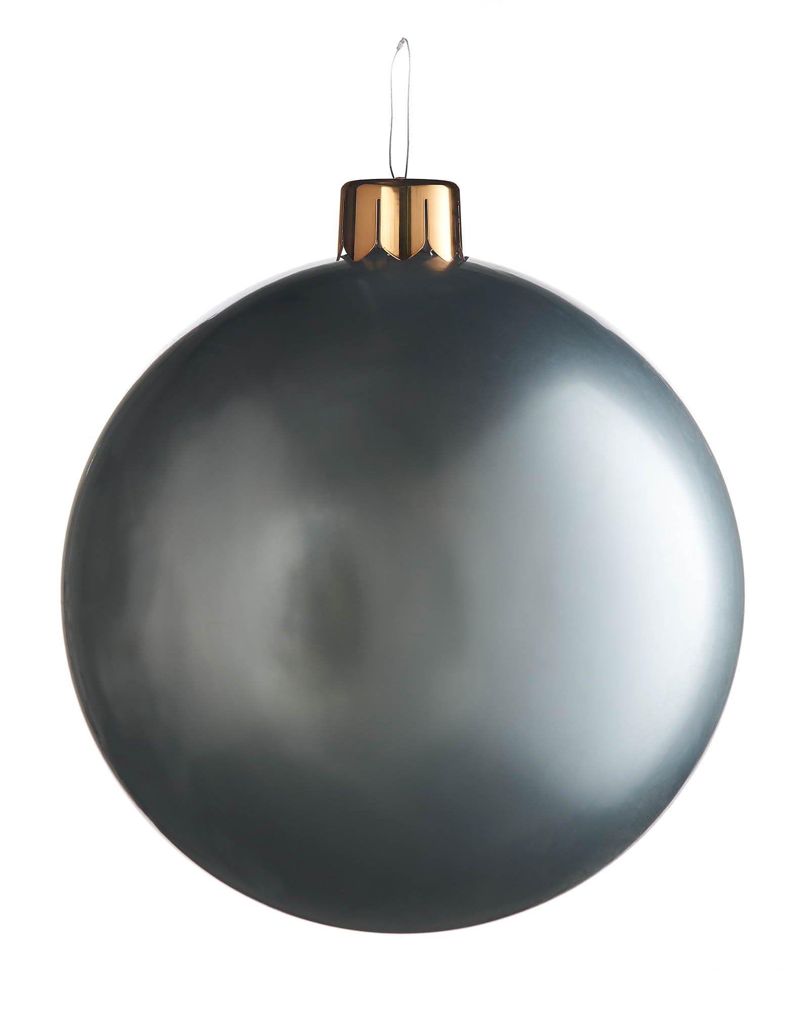 Werchristmas Silver Inflatable Christmas Bauble