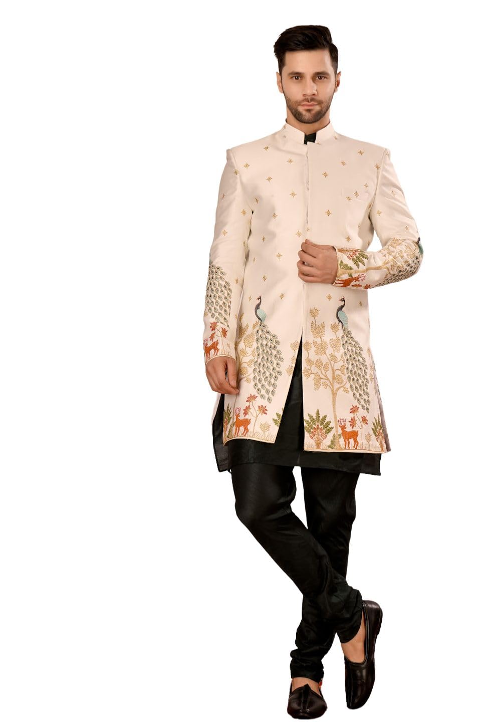 wintage Mens Banarasi Cotton Bandhgala-picture-26
