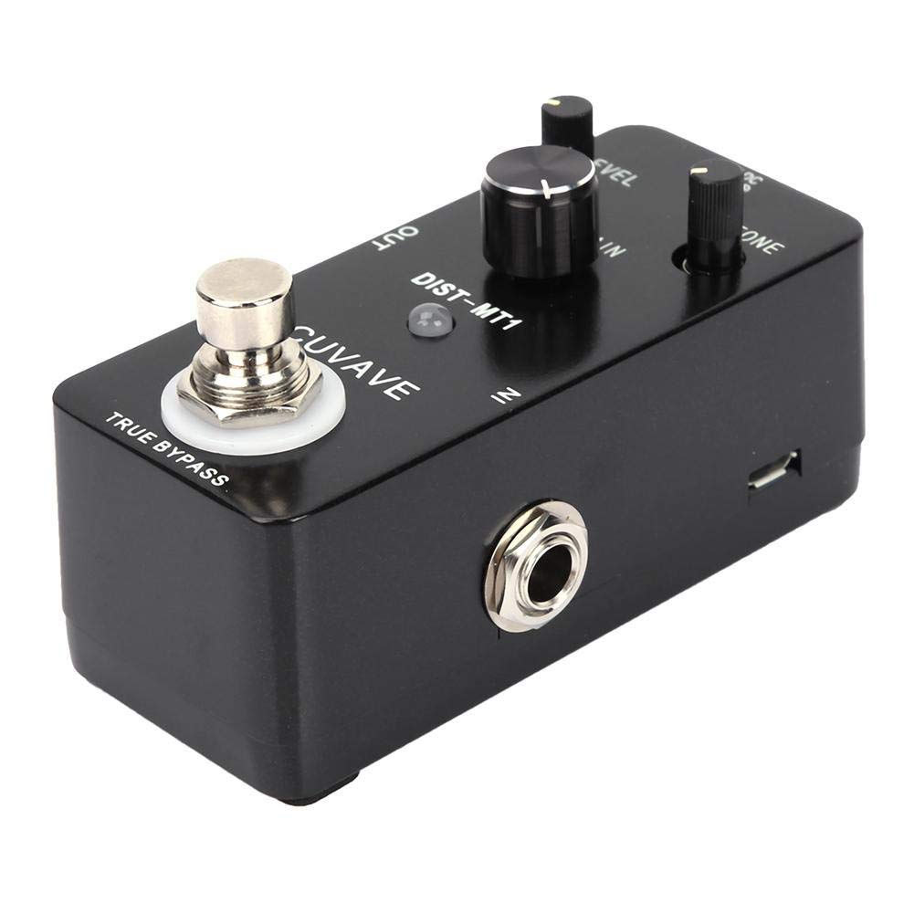 Bnineteenteam Full Metal Shell Distortion Effect Pedal do gitary elektrycznej, miniaturowy pedał efektowy do gitary z True Bypass