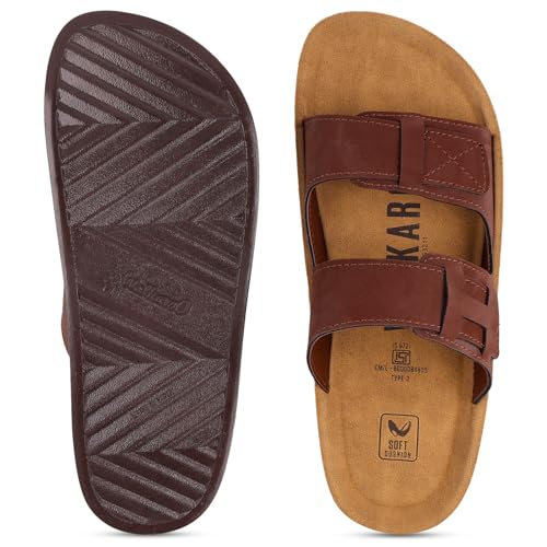 Image of WALKAROO Men's Fashion Sandals with Soft Sole and Lightweight - WGR53211
