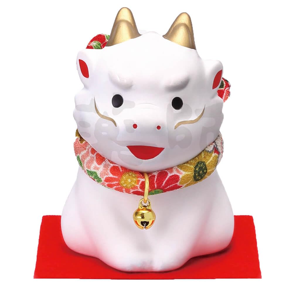 Amazon.co.jp: 干支 辰 置物 龍 たつ りゅう 2024年/ 錦彩招福辰（ふく